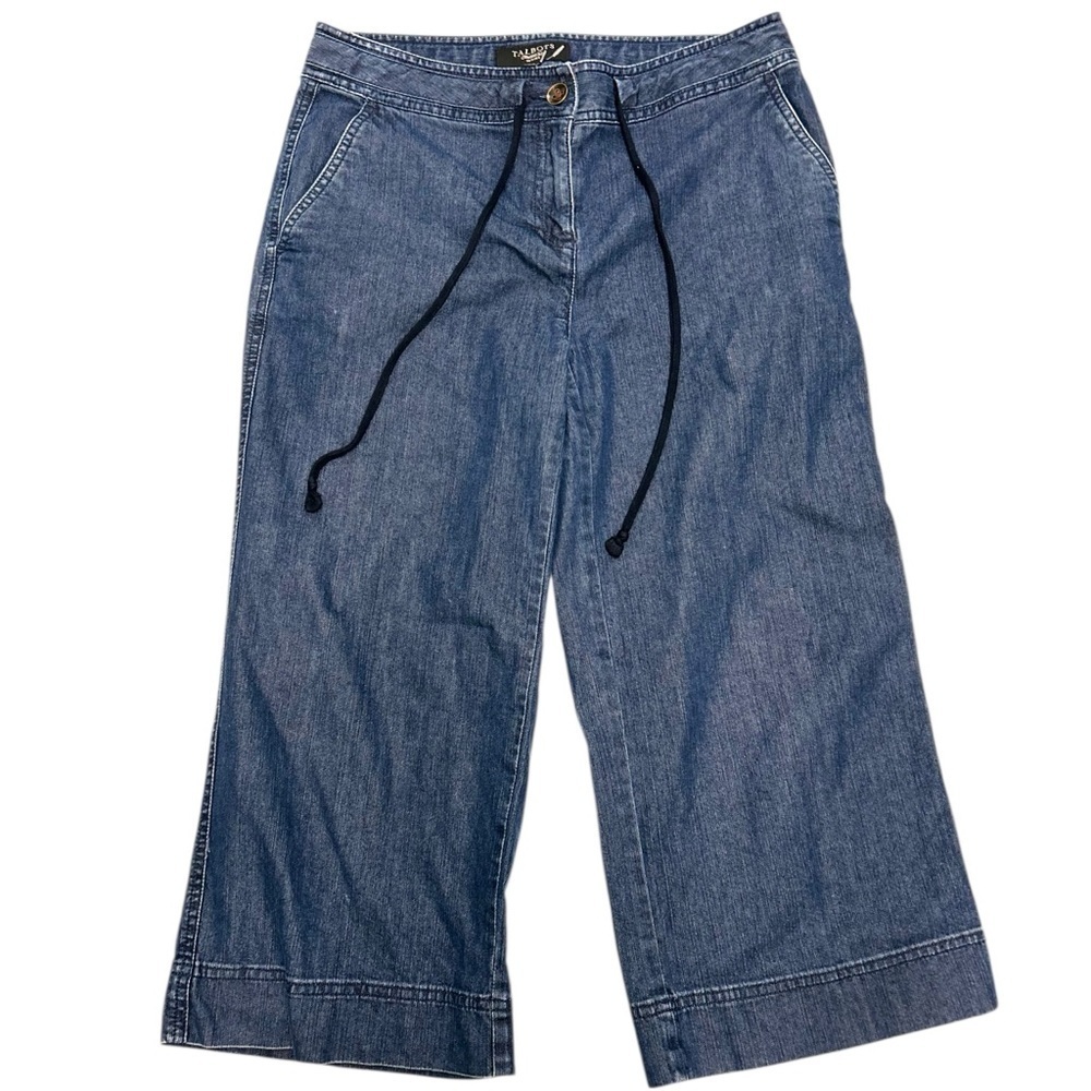 Talbots Classic Blue Wide-Leg Jeans